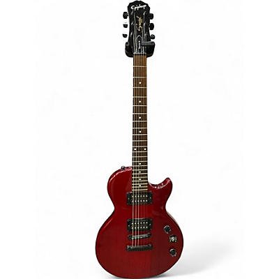 Used Epiphone Special II Trans Red Solid Body Electric Guitar