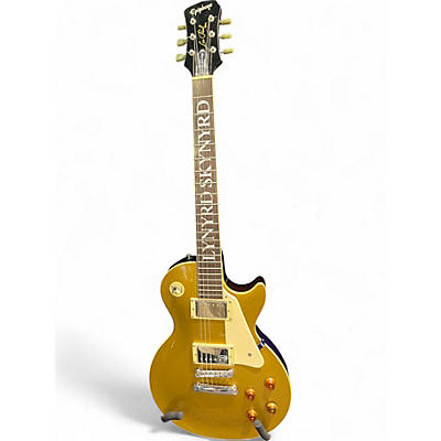 Used Epiphone Special Lynyrd Skynyrd 30th Anniversary Gold Top Solid Body Electric Guitar