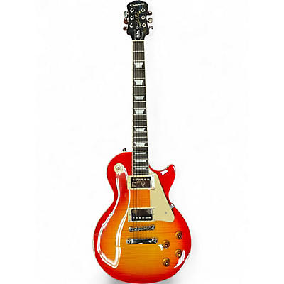 Used Epiphone Standard Pro Plus Top Cherry Sunburst Solid Body Electric Guitar
