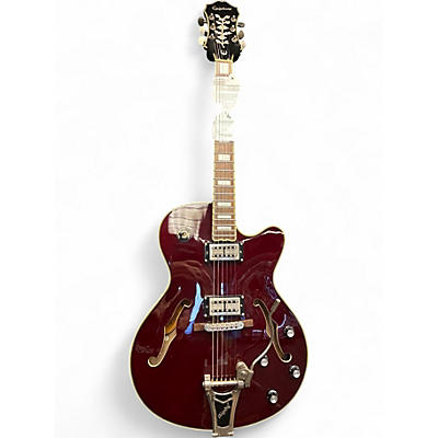 Used Epiphone Swingster Cherry Hollow Body Electric Guitar
