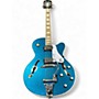Used Epiphone Swingster Metallic Aqua Marine Hollow Body Electric Guitar Metallic Aqua Marine