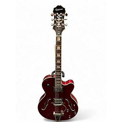 Used Epiphone Swingster Red Hollow Body Electric Guitar