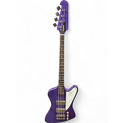 Used Epiphone THUNDERBIRD 64 EXCLUSIVE COLOR PURPLE SPARKLE Electric Bass Guitar