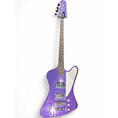 Used Epiphone THUNDERBIRD 64 EXCLUSIVE COLOR Purple Sparkle Electric Bass Guitar