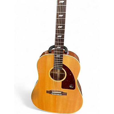 Used Epiphone Texan FT-79 Natural Acoustic Electric Guitar