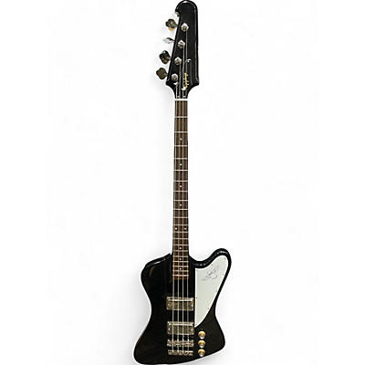 Epiphone Used Epiphone Thunderbird 60's Black Electric Bass Guitar