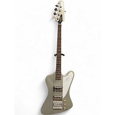 Used Epiphone Thunderbird '64 Silver Electric Bass Guitar