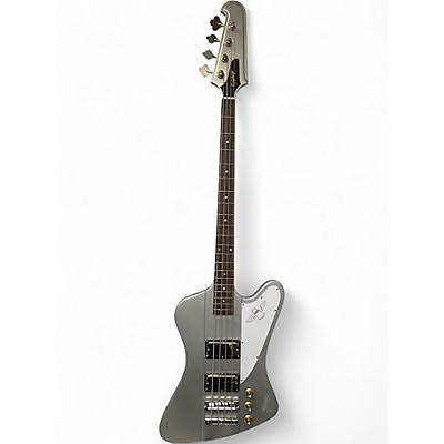 Used Epiphone Thunderbird 64 Silver Mist Electric Bass Guitar