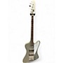 Used Epiphone Thunderbird 64 reissue Chrome Silver Electric Bass Guitar Chrome Silver