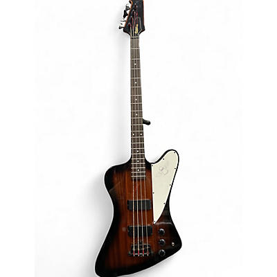 Used Epiphone Thunderbird IV 2 Tone Sunburst Electric Bass Guitar