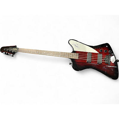 Used Epiphone Thunderbird IV 3 Color Sunburst Electric Bass Guitar