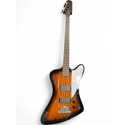 Used Epiphone Thunderbird IV 3 Color Sunburst Electric Bass Guitar
