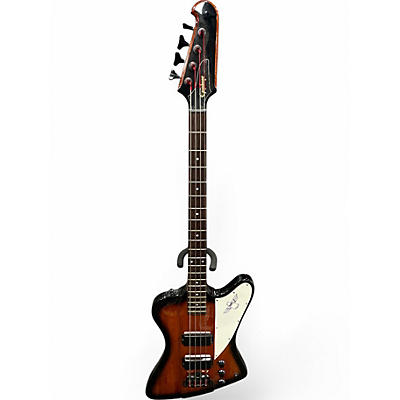 Used Epiphone Thunderbird IV 3 Tone Sunburst Electric Bass Guitar