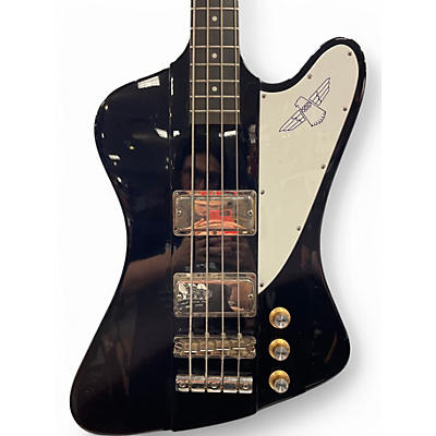 Used Epiphone Thunderbird IV Black Electric Bass Guitar