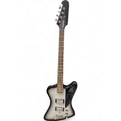 Used Epiphone Thunderbird IV Silverburst Electric Bass Guitar