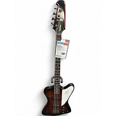 Used Epiphone Thunderbird IV Sunburst Electric Bass Guitar