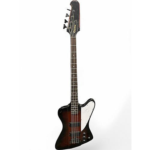 Used Epiphone Thunderbird IV Vintage Sunburst Electric Bass Guitar Vintage Sunburst