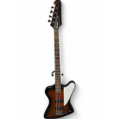 Used Epiphone Thunderbird IV Vintage Sunburst Electric Bass Guitar