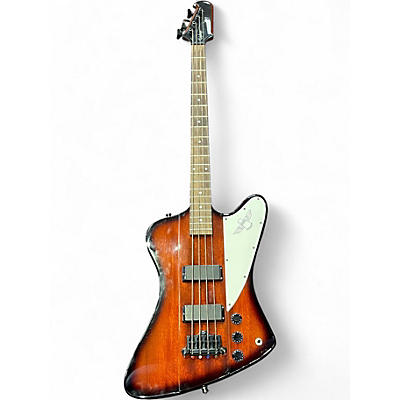 Used Epiphone Thunderbird IV w/Ratio Tuners & Upgraded Bridge 2 Color Sunburst Electric Bass Guitar