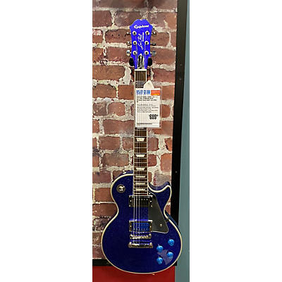 Epiphone Used Epiphone Tommy Thayer Les Paul Standard BLUE SPARKLE Solid Body Electric Guitar