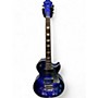 Used Epiphone Tommy Thayer Les Paul Standard Electric Blue Solid Body Electric Guitar Electric Blue