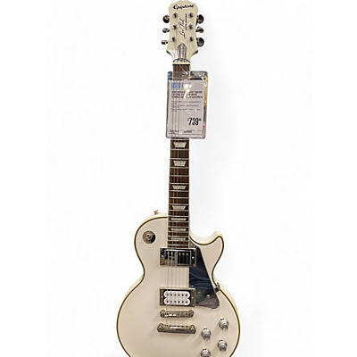 Epiphone Used Epiphone Tommy Thayer Les Paul Standard WHITE SPARKLE Solid Body Electric Guitar