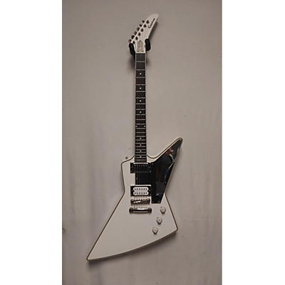 Epiphone Used Epiphone Tommy Thayer White Lightning Explorer White Sparkle Solid Body Electric Guitar