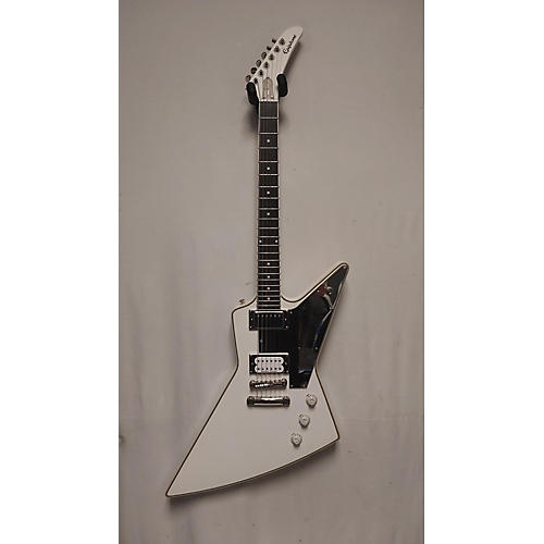 Epiphone Used Epiphone Tommy Thayer White Lightning Explorer White Sparkle Solid Body Electric Guitar White sparkle