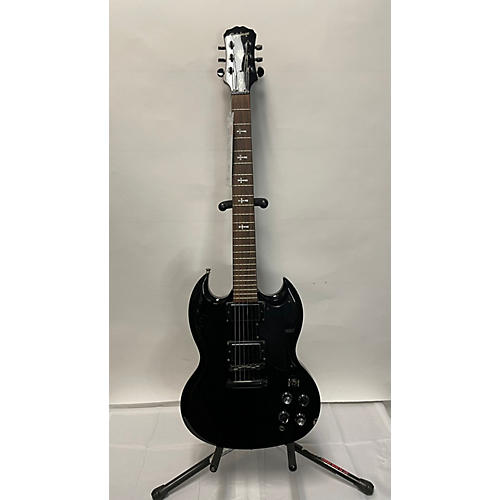 Epiphone Used Epiphone Tony Iommi SG Black Solid Body Electric Guitar Black