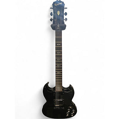 Used Epiphone Tony Iommi SG Black Solid Body Electric Guitar