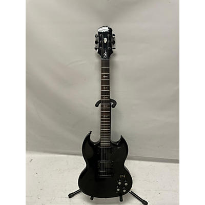 Epiphone Used Epiphone Tony Iommi SG Custom Black Solid Body Electric Guitar