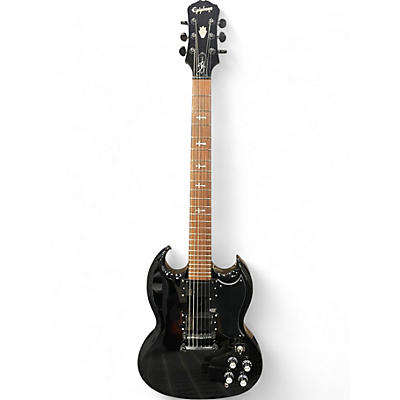 Used Epiphone Tony Iommi SG Custom Black Solid Body Electric Guitar
