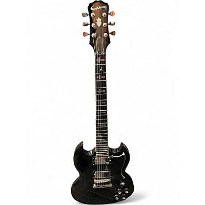 Used Epiphone Tony Iommi SG Custom Black Solid Body Electric Guitar