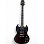 Used Epiphone Tony Iommi SG Custom Black Solid Body Electric Guitar Black
