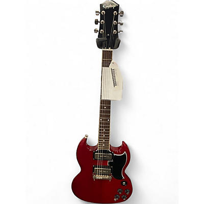 Used Epiphone Tony Iommi SG Custom Cherry Solid Body Electric Guitar