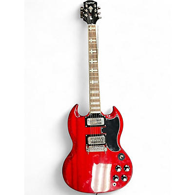 Used Epiphone Tony Iommi SG Custom Cherry Solid Body Electric Guitar