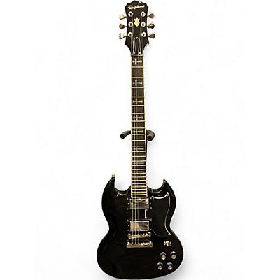 Used Epiphone Tony Iommi SG Custom Ebony Solid Body Electric Guitar