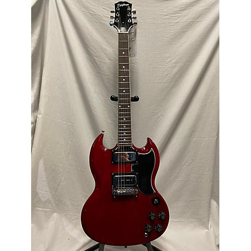 Epiphone Used Epiphone Tony Iommi SG Custom Red Solid Body Electric Guitar Red