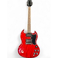 Used Epiphone Tony Iommi SG Custom VINTAGE CHERRY Solid Body Electric Guitar