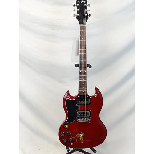 Epiphone Used Epiphone Tony Iommi SG Custom Wine Red Solid Body Electric Guitar Wine Red