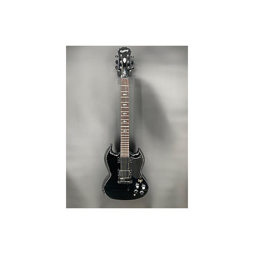 Epiphone Used Epiphone Tony Iommi SG G400 Black Solid Body Electric Guitar Black