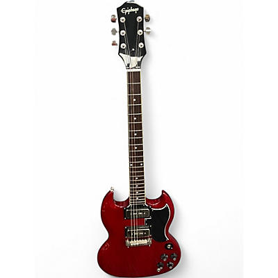 Used Epiphone Tony Iommi SG Special Cherry Solid Body Electric Guitar