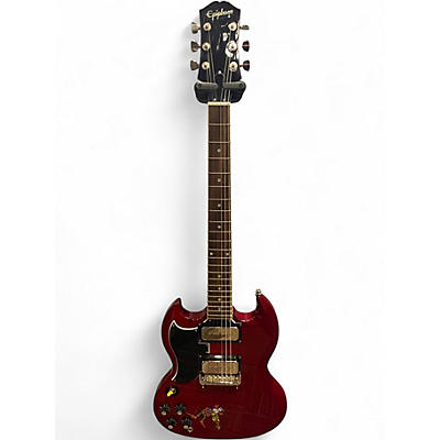 Used Epiphone Tony Iommi SG Special LH Vintage Cherry Electric Guitar