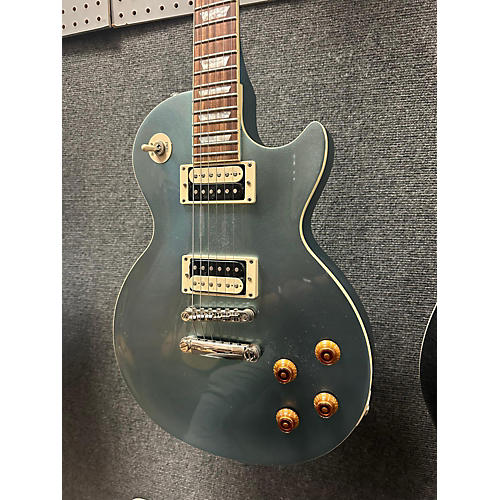 Epiphone Used Epiphone Traditional Pro III Pelham Blue Solid Body Electric Guitar Pelham Blue