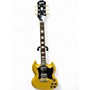 Used Epiphone Traditional Pro SG Gold Solid Body Electric Guitar Gold