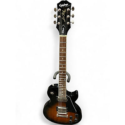 Used Epiphone Tribute Les Paul Standard 2 Color Sunburst Solid Body Electric Guitar
