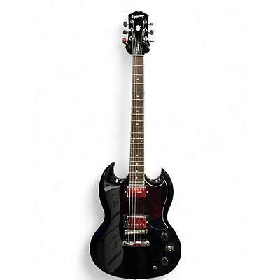 Used Epiphone Tribute Les Paul Standard BLACK Solid Body Electric Guitar