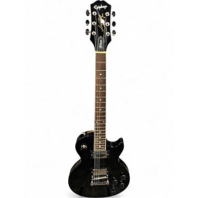 Used Epiphone Tribute Les Paul Standard Black Solid Body Electric Guitar