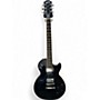 Used Epiphone Tribute Les Paul Standard Ebony Solid Body Electric Guitar Ebony