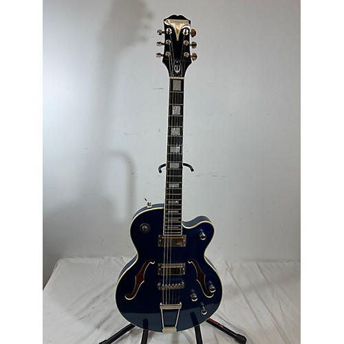 Epiphone Used Epiphone UPTOWN KAT Blue Hollow Body Electric Guitar Blue